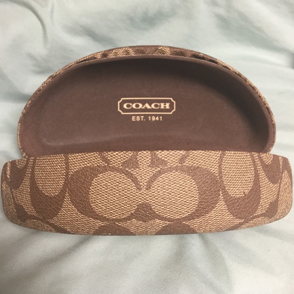 Coach sunglasses case