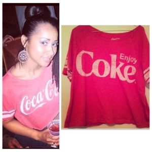 Coke crop top