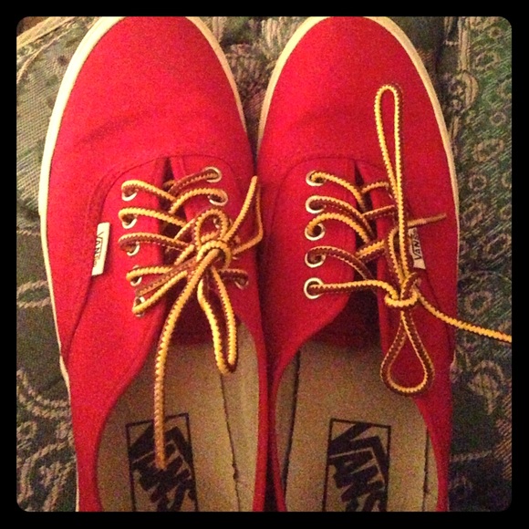 Vans Shoes - Red vans