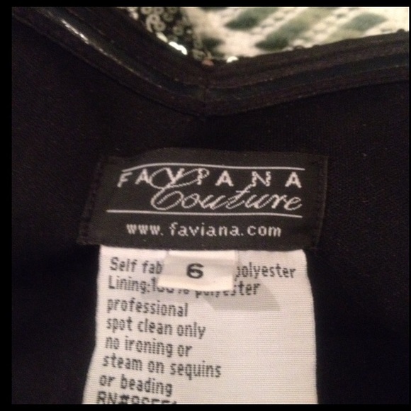 Faviana blue ombré prom dress - Picture 3 of 3