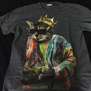 Everyday Struggle t shirt and Blackhawks shirt