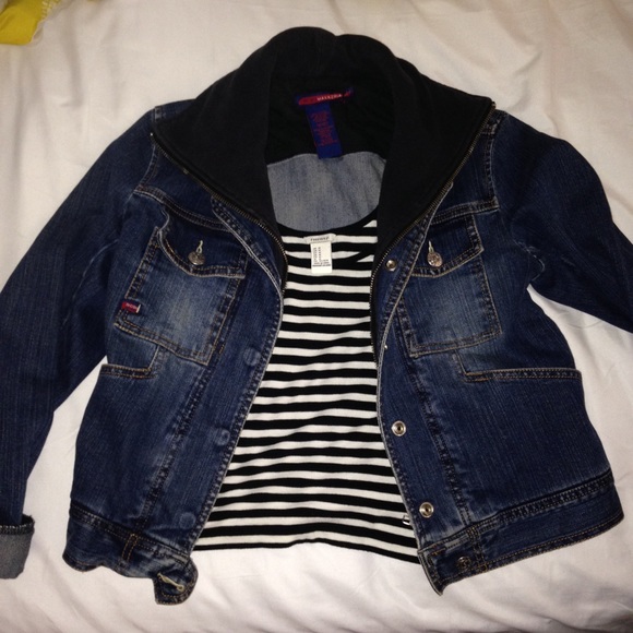 Thrifted BCBG Maxazria Jean Jacket