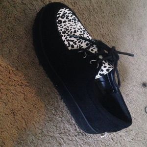 Cute creeper style shoes