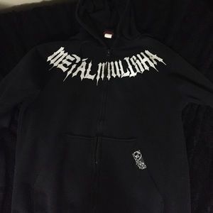 Metal Mulisha zip up hoodie