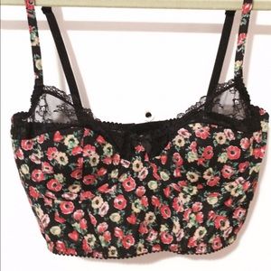 TOP SHOP Bra Bralette Crop top corset