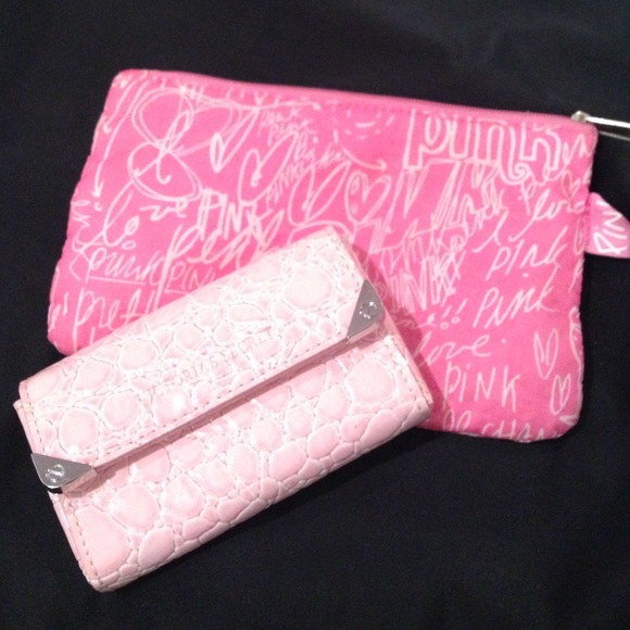 2 Victoria Secret Pink Pouchs