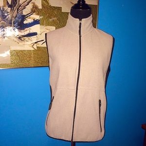 Light Grey Fleece Vest