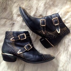 Vince Camuto Tema studded bootie 8.5