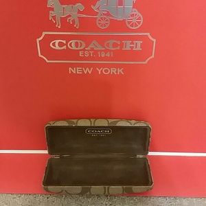 Authentic Coach glasses holder