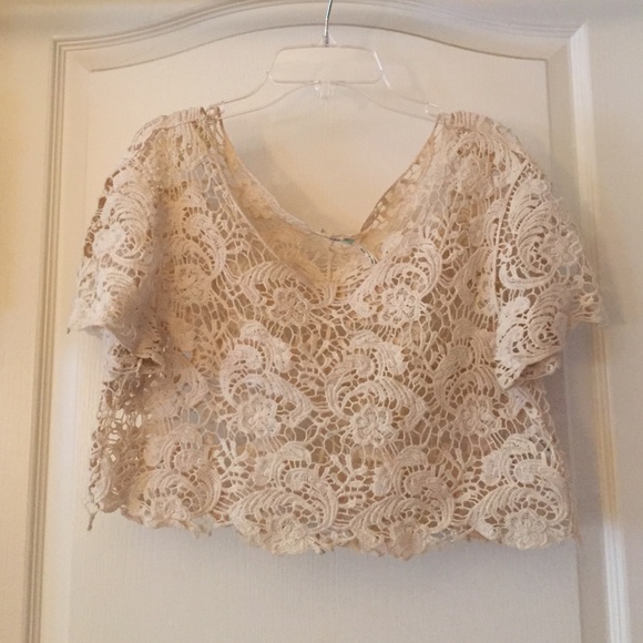Crochet crop top