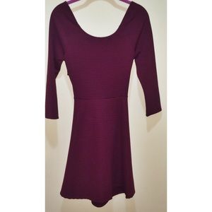 LA Hearts Maroon Dress