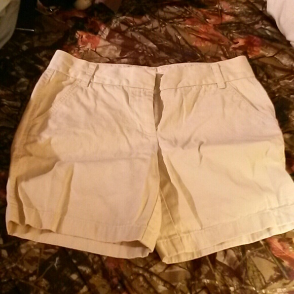 J. Crew chino khaki shorts