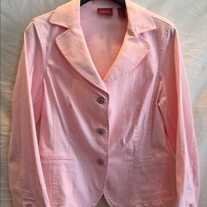 Valerie Stevens Pink Denim Jacket