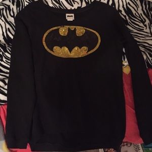 Batman logo sweater