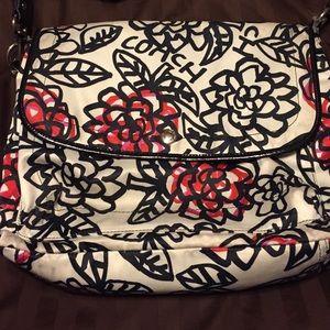 Authentic coach messenger bag