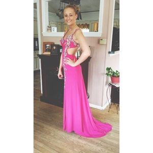 Dave & Johnny prom dress