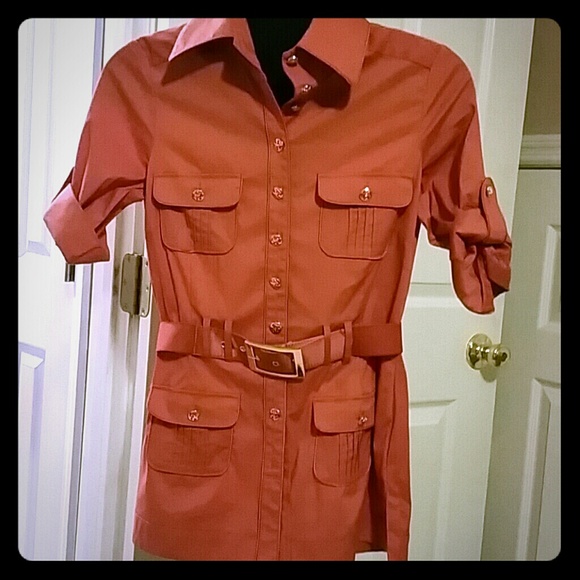 NWT Bebe Belted Tunic