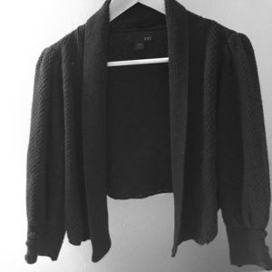 Black Short Cardigan