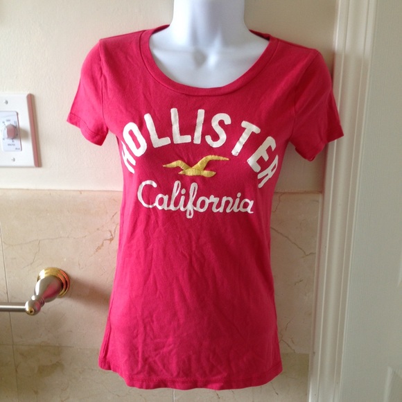 Pink Hollister Basic tshirt 💖