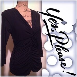 Beautiful & Bold "Sofia Vegara" Jet Black Top