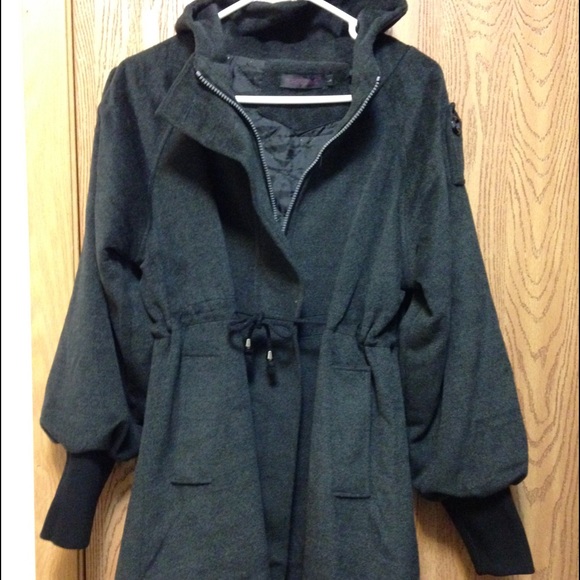 Gray coat