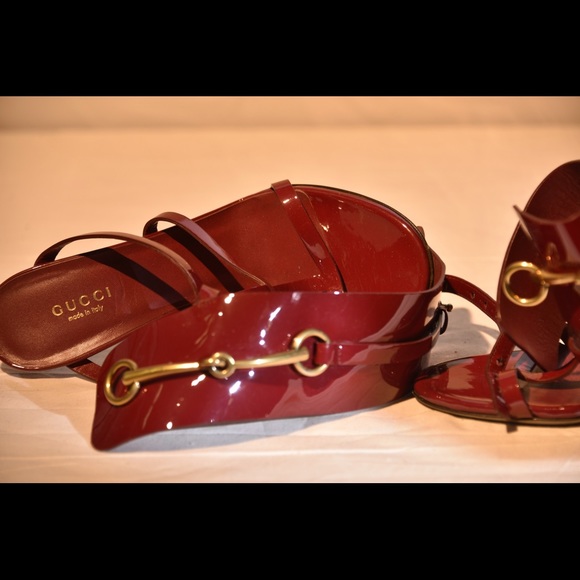 🚫️SOLD🚫Gucci Ursula Red high heel sandals 💌