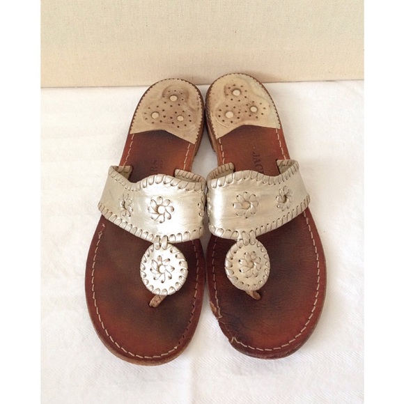 Platinum Jack Rogers sandals
