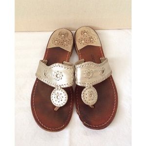 Platinum Jack Rogers sandals