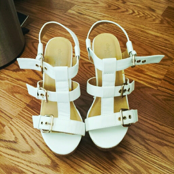 SOLD SOLD SOLD White wedges