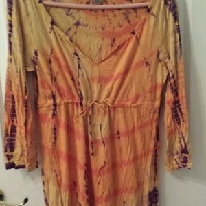 Lucky brand tie dye dress