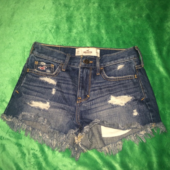 hollister high waisted shorts