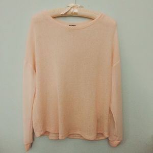 Sparkle&Fade Sweater in Pale Pink