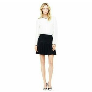 Club Monaco Pinstripe Skirt