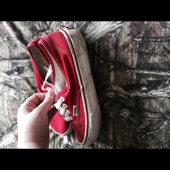 Red Vans - Picture 2 of 3