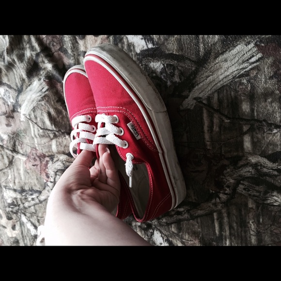 Red Vans - Picture 3 of 3
