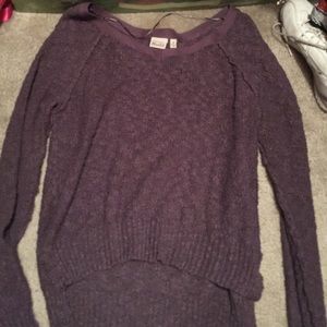 Purple sweater