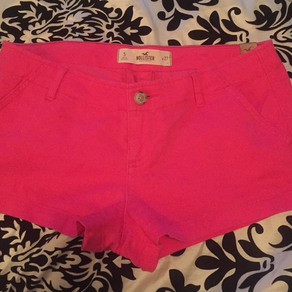 Pink Hollister Shorts size 5 - Picture 1 of 2
