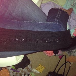 Leg warmers/ boot sock things lol