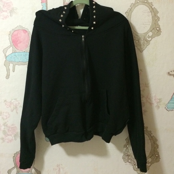 Aunthetic KKXX Studded Oversized Jacket