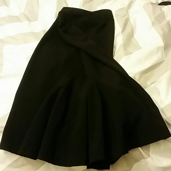 Levi strauss black pencil skirt