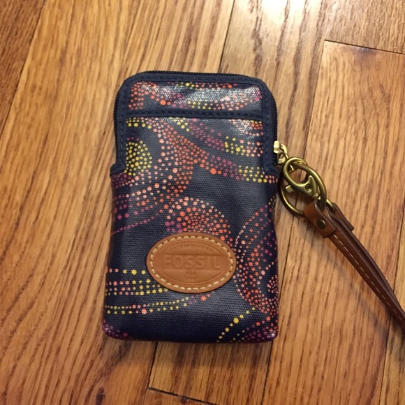 Fossil phone and Id wristlet