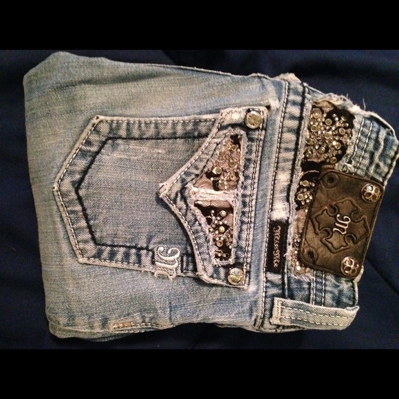 Size 12 in girls miss me jeans