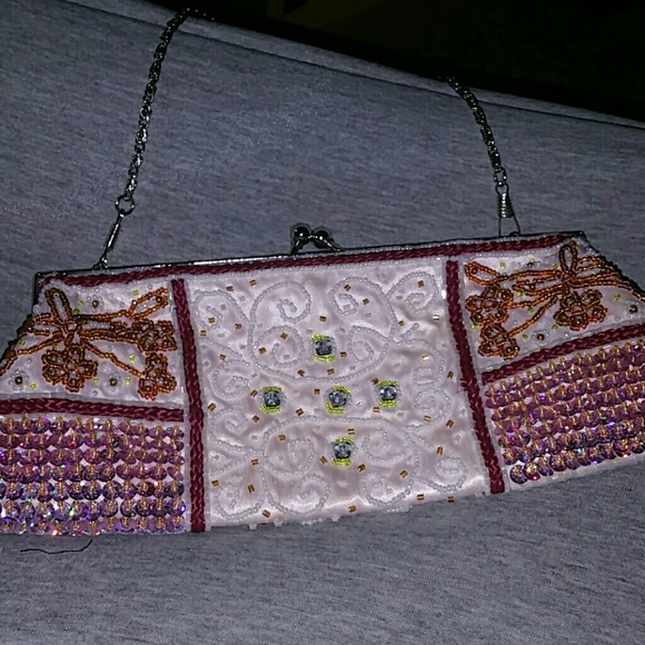 Gorgeous pink clutch
