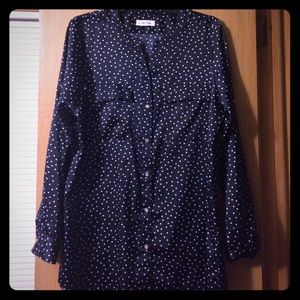 Calvin Klein button up blouse