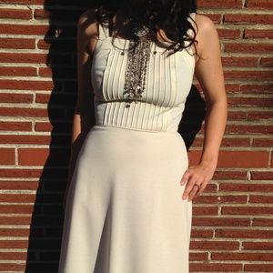 Sweet Vintage Sundress with Pintucked Detailing