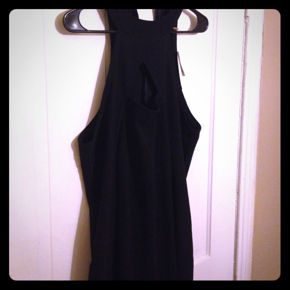 Sexy black dress