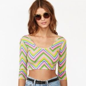 Nasty Gal crop top