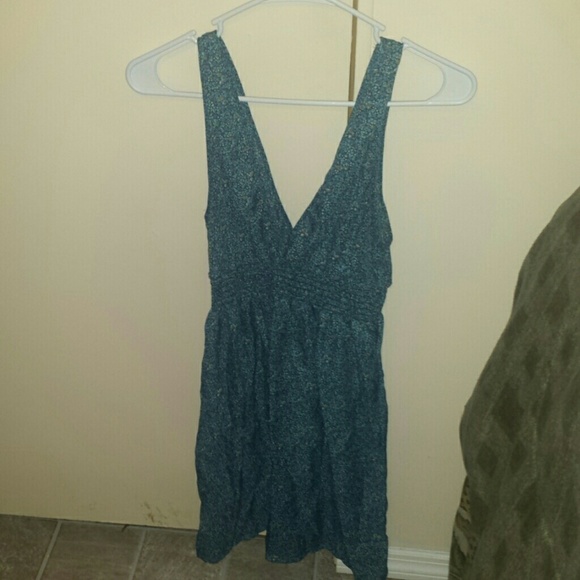 RVCA sheer floral dress