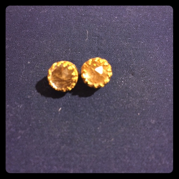 Kevia Rose Gold Studs with really cool detailing