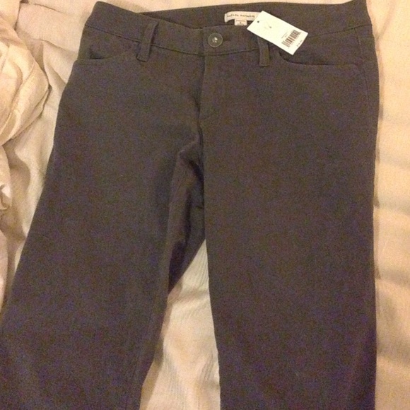 Banana republic gray trousers. Wide leg. NWT!